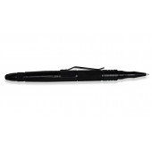 Тактическая ручка со стилусом чёрная