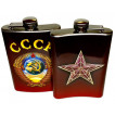 Стальная фляжка с гербом СССР