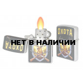 Стильная зажигалка Охота бензиновая
