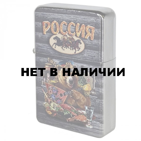 Сувенирная зажигалка Медведь с балалайкой*