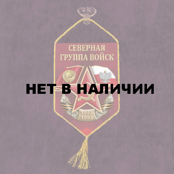 Сувенирный вымпел в машину "Северная группа войск"