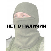 Тактическая теплая балаклава из флиса (Олива)