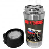 Термокружка "Штурмовик" с виниловой наклейкой.