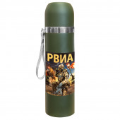 Термос РВиА с виниловой наклейкой.