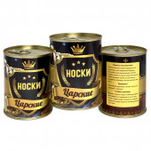 Царские носки в консервной банке