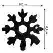 Универсальный мультитул-снежинка 18-в-1
