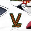 Виниловая наклейка на автомобиль V