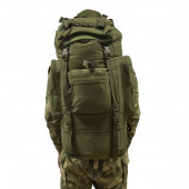 Вместительный тактический рюкзак (хаки-олива, 65 л)