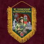 Вымпел "81 Термезский ПогО"