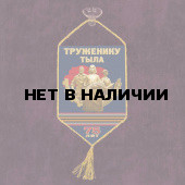 Вымпел Труженику тыла в машину*