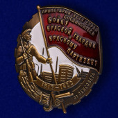 Мини-копия знака Бойцу Красной гвардии и Красному партизану
