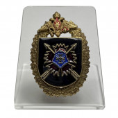 Знак 10 ОБрСпН ГРУ на подставке