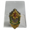 Знак ФПС Почётный сотрудник погранслужбы на подставке