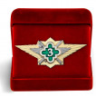 Знак ФСИН Специалист 3 класса в бархатистом футляре