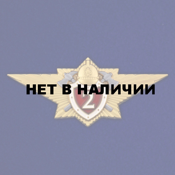 Знак Классности МЧС, специалист 2 класса
