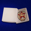 Знак Красного командира РККА 1918 г. на подставке