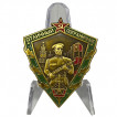 Знак Отличный пограничник СССР на подставке