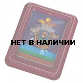 Знак ВДВ СССР Десантник в нарядном бархатистом футляре из флока