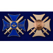 Знак За службу на Кавказе (синий)