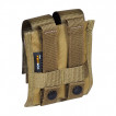 Подсумок под обойму TT DOUBLE PISTOL MAG POUCH khaki, 7688.343