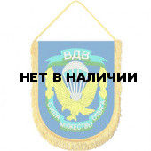 Вымпел ВБ-30 ВДВ Сила Мужество Отвага парашют вышивка
