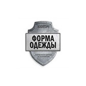 Нашивка ФСТЭК России на грудь олива белая на липучке