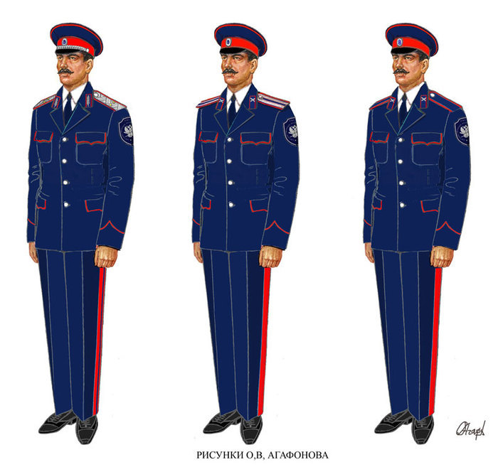 Особая парадная летняя форма одежды казаков Всевеликого Войска Донского