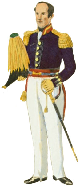 Униформа вооруженных сил Бразилии 1822-1830