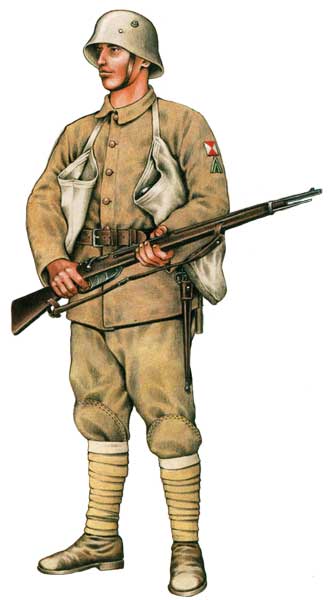 Униформа турецкой армии 1909-1918 годов