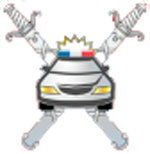 Малая эмблема Главного управления по обеспечению безопасности дорожного движения (ГУОБДД) МВД РФ