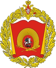 Московское военное суворовское училище (МсСВУ), большая эмблема - векторное изображение