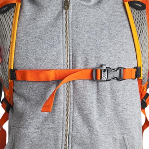 Регулируемый нагрудный ремень - Легкий рюкзак для бега или велоспорта Baix 15 black