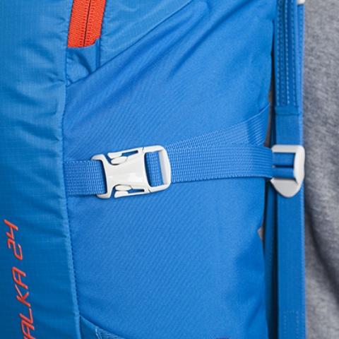 Боковые утягивающие стропы - Походный рюкзак с верхней загрузкой Yalka 24