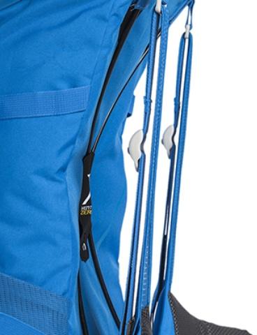 Уникальная система переноски X Vent Zero - нулевое соприкосновение спины и рюкзака - Походный рюкзак с верхней загрузкой Yalka 24