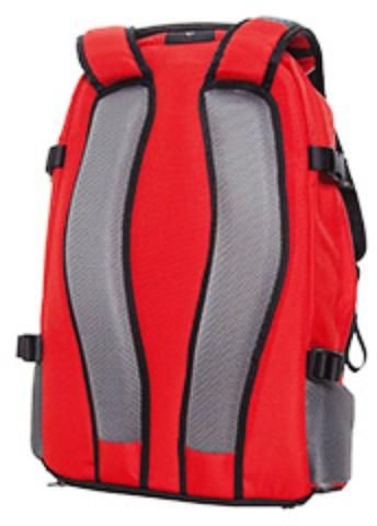 Вентилируемая спинка рюкзака - Универсальный рюкзак широкого применения Husky Bag red
