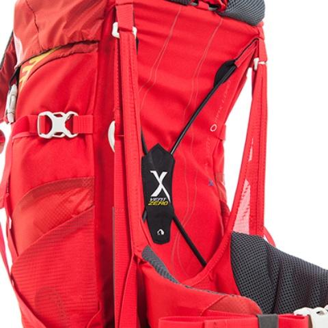 Уникальный система переноски: X Vent Zero: нулевое соприкосновение спины и рюкзака - Спортивный рюкзак с подвеской X Vent Zero Vento 25 bamboo