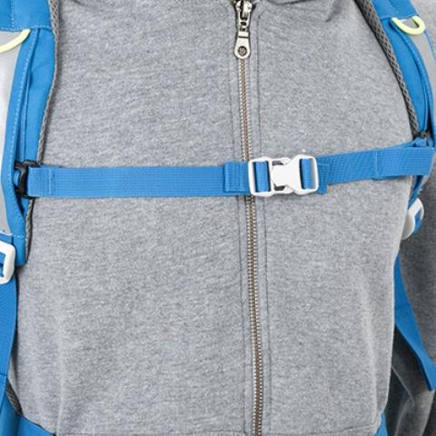 Регулируемый нагрудный ремень со свистком - Яркий и удобный рюкзак для путешественников старше 6 лет Wokin lilac