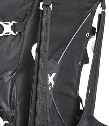 Уникальный система переноски: X Vent Zero: нулевое соприкосновение спины и рюкзака - Легкий спортивный рюкзак с фронтальной загрузкой Skill 30 bright blue