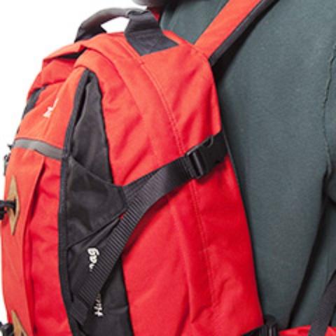 Боковой просторный карман на молнии - Универсальный рюкзак широкого применения Husky Bag navy