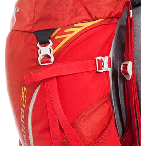 Боковые утягивающие стропы - Спортивный рюкзак с подвеской X Vent Zero Vento 25 bamboo