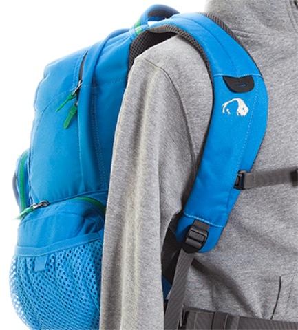 Удобные лямки анатомической формы - Городской рюкзак с множеством карманов Kangaroo bright blue