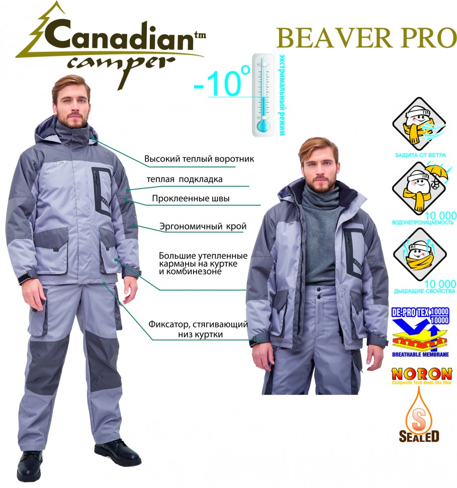   Canadian Camper Beaver Pro grey XXXL 4630049512972 - : 2984920400