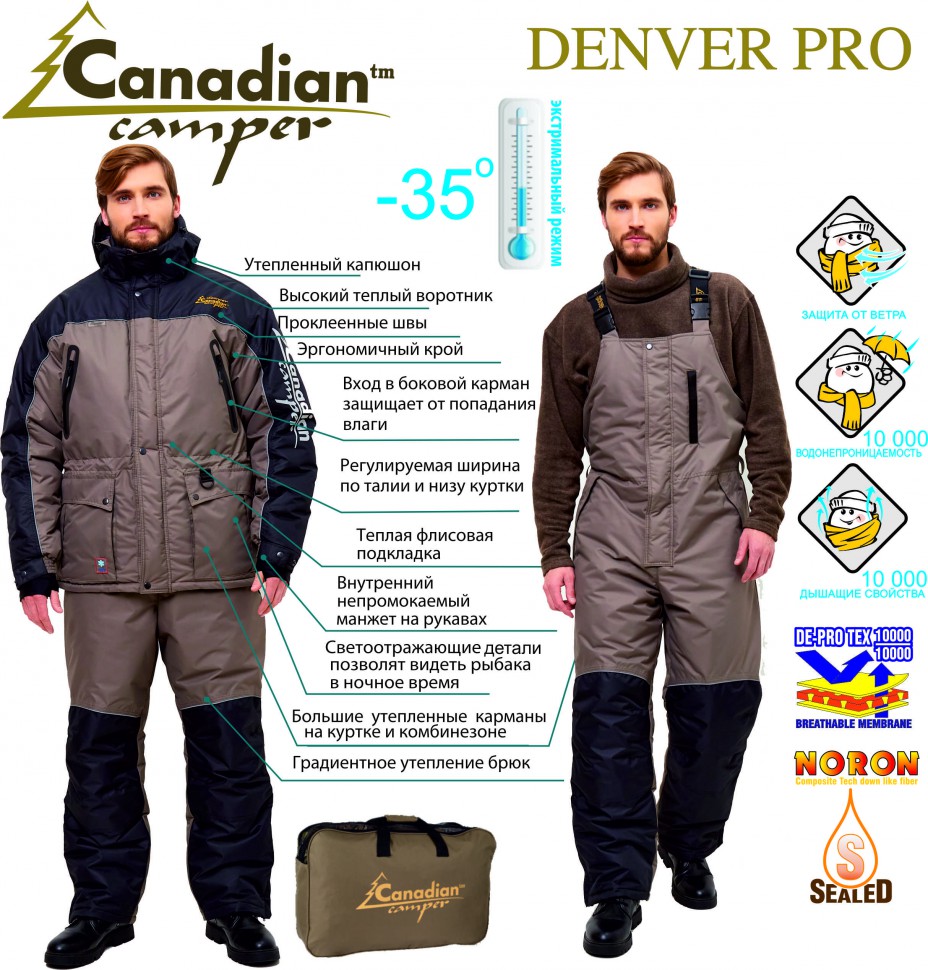    Canadian Camper Denwer Pro Black/Stone XXXL/(60-62), 180/188 4630049514297 - : 2984850400
