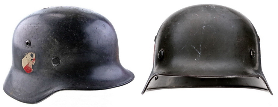 ​Немецкий стальной шлем образца 1935 года - Чья каска была лучше?