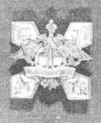 Нагрудный знак Военно-космического Петра Великого кадетского корпуса