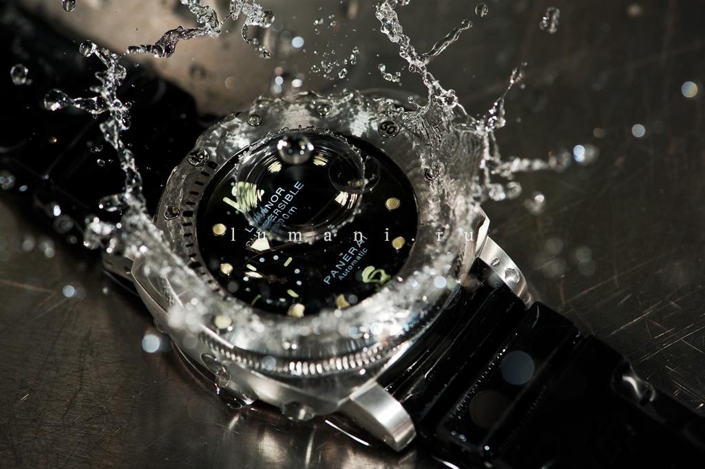 Часы в воде
