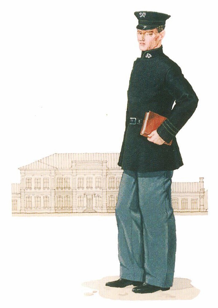 Воспитанник технического училища путей сообщения, 1887 г.