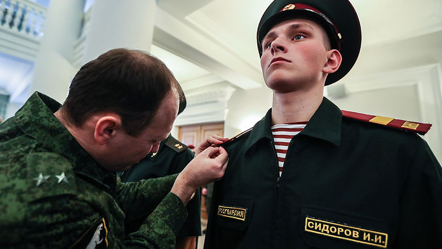 Новая форма Национальной гвардии РФ (Росгвардии)