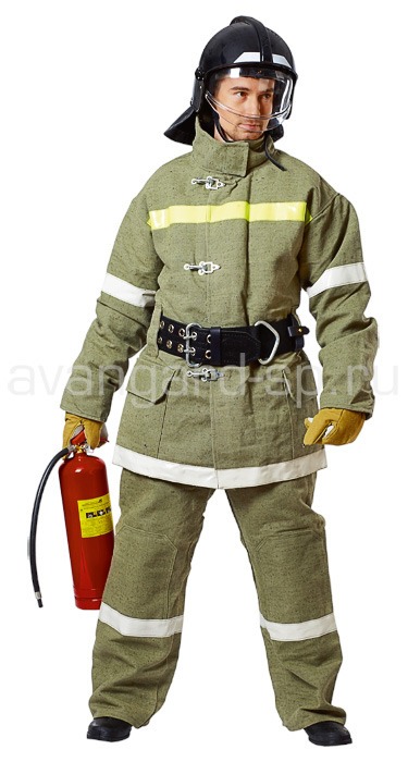 Костюм пожарный добровольца ПКД 
