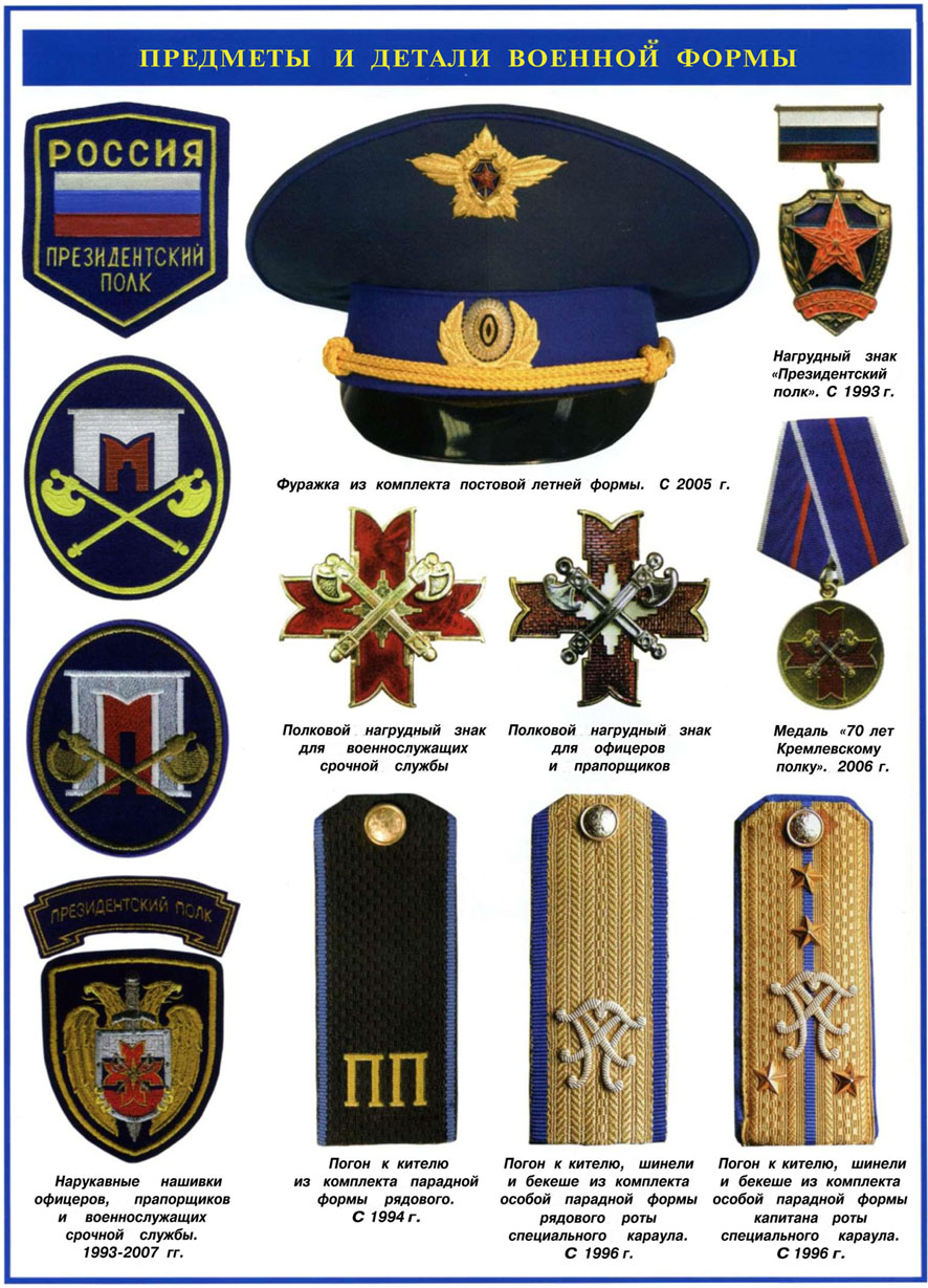Знак ФСО Кремлевский полк